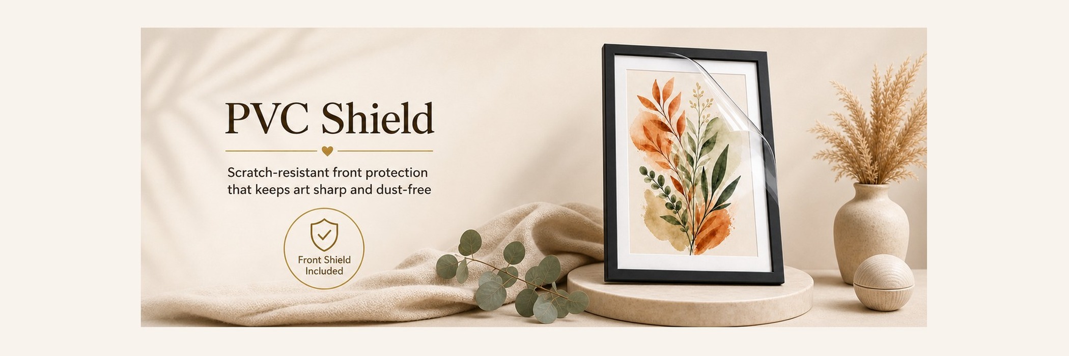 Crystal-Clear PVC Shield