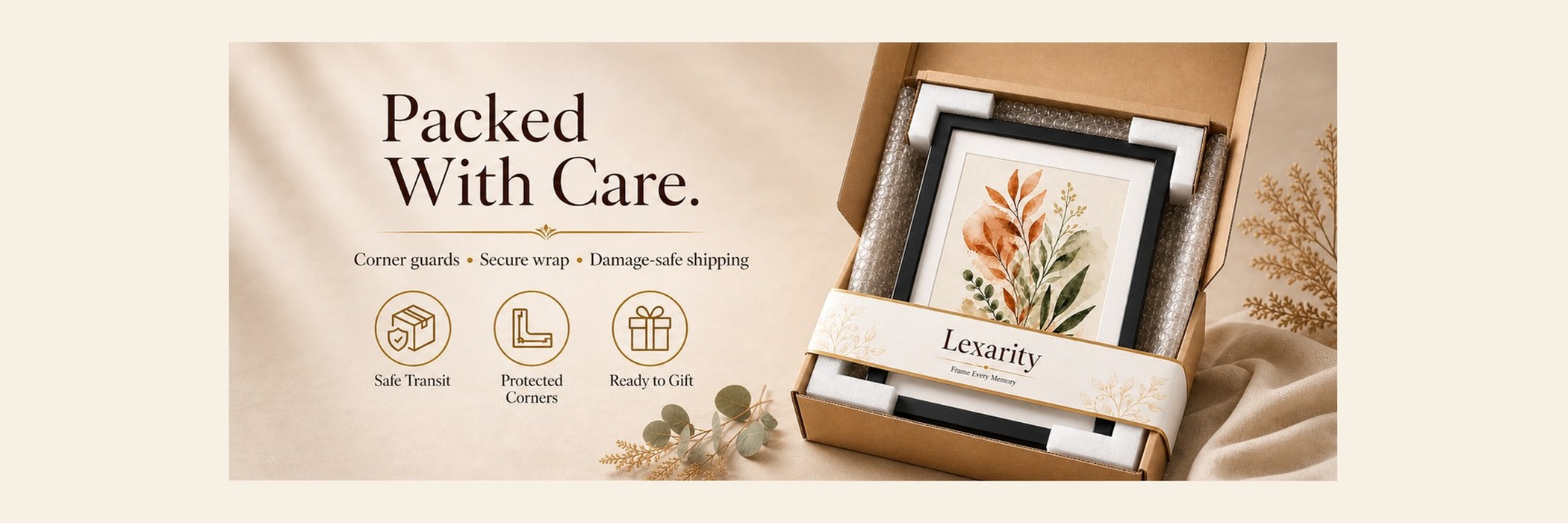 Packed With Care.